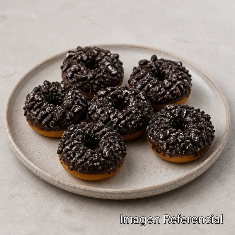 6 Mini Donas de Oreo